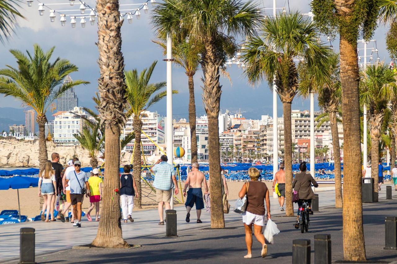 San Remo Levante Beach Apartments Benidorm Bagian luar foto